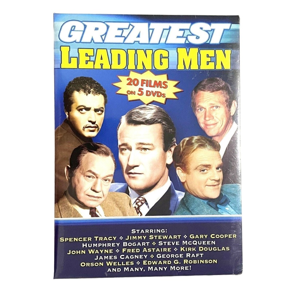 Greatest Leading Men DVD‎ 5-Disc Box Set